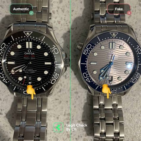 spot a fake omega seamaster